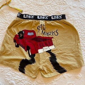 Lazy One Red Truck Bear Boxers